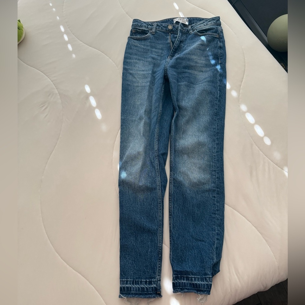 Primark Women's Straight Leg Blue Jeans